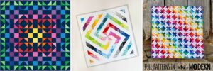 Scrappy-Rainbow-Quilts-in-Make-Modern-Magazine